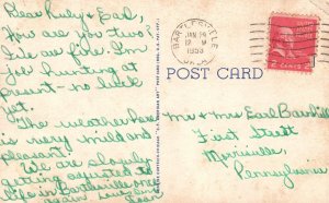 Vintage Postcard 1953 U. S. Bureau of Mines Building Bartlesville Oklahoma OK