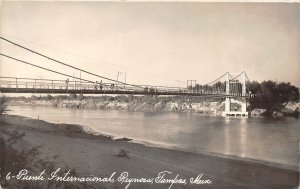 G42/ Foreign RPPC Postcard Mexico Tampas Puente International Bridge c30s