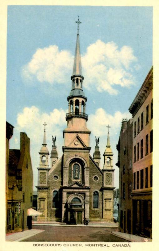 Canada - Quebec, Montreal. Bonsecours Church