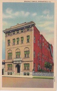 Illinois Springfield Masonic Temple 1959 Curteich