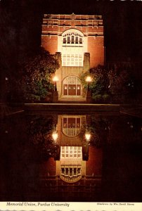 Indiana West6 Lafayette Main Entrance and Reflectng Pool Purdue University