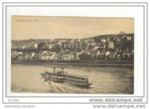 Steamboat on the Rhine, Pfaffendorf, Germany, 1900-10s