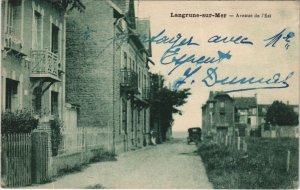 CPA LANGRUNE-sur-MER Avenue de l'Est (1227327)