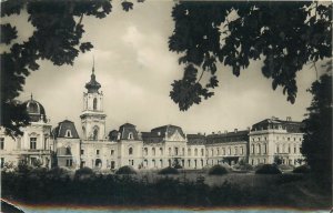 vintage Postcard Hungary Keszthely castle picture 1963