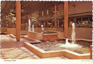 Muskegon Mall Downtown Muskegon Michigan  4 by 6