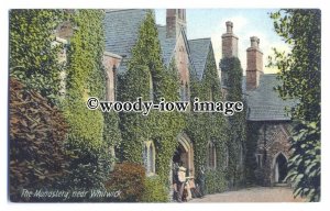 tq0287 - Lincs - Ladies at the Ivy Covered Monastery, near Whitwick - postcard