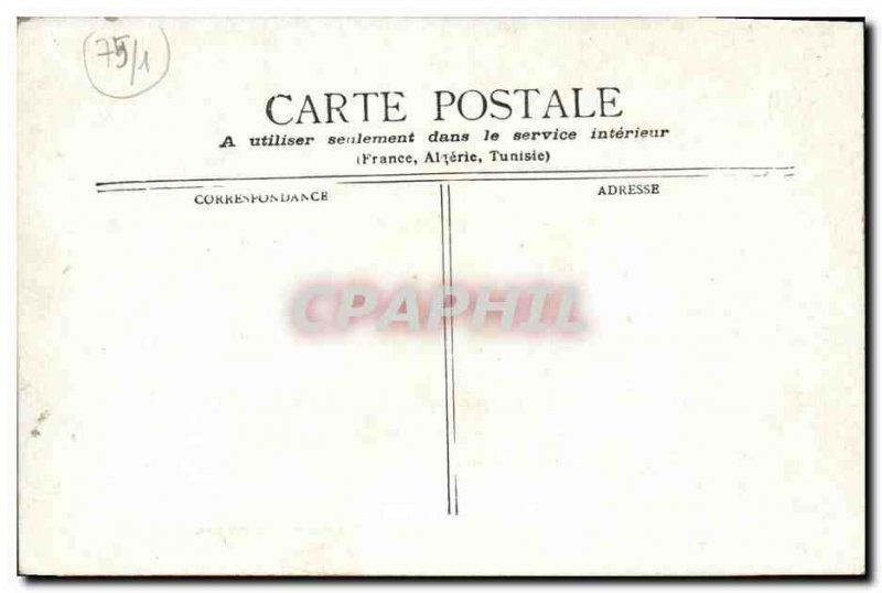 Old Postcard Paris Council D Grade Place Du Palais Royal