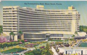 Florida Miami Beach The Fontainebleau Hotel 1956