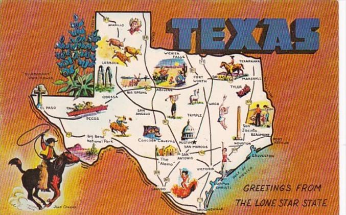 Map Of Texas