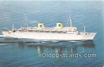 MS Kungsholm Swedish American Line Ship 1962 