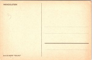 Wendelstein Germany US Army Tours Postcard