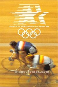 Games of the XXIIIrd Olympiad Los Angeles 1984 Cycling Olympic Unused 