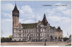 Caisse d'Epargne, Luxembourg, 1900-1910s