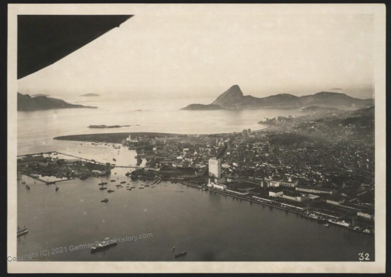 Germany 1930 Graf Zeppelin LZ127 South America SAF Flight  Set Photo Coll 106237