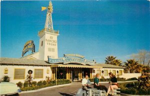 1950s Las Vegas Nevada Hotel El Rancho Vegas Casino Crocker Postcard 24-10241