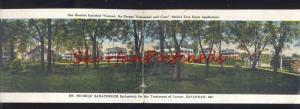 SAVANNAH MISSOURI DR. NICHOLS SANATORIUM CANCER HOSPITAL DOUBLE POSTCARD