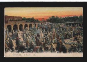 076500 ALGERIA TOUGOURT Le Marche Nomads Vintage PC