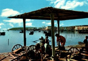 Villager's Washing Day,Maraxlokk,Malta BIN