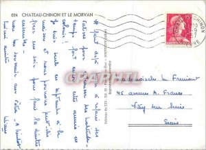 Modern Postcard Chateau Chinon and the Morvan Settons Pannessi�res Ch�tea...