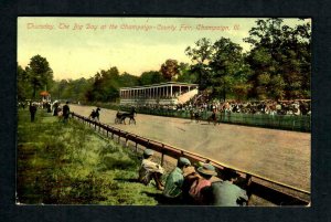 J96a 1910 Champaign, Ill. Thursday The Big Day at the County Fair Fans &Trotters 