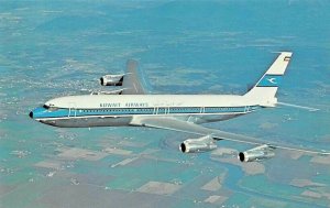 Airline Postcards KUWAIT AIRWAYS CORPORATION BOEING 707-320