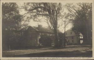 Deerfield MA Ferry House c1910 Real Photo Postcard