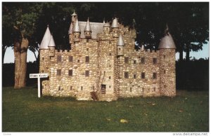 Model of Clamis Castle at Woodleigh Replicas, KENSINGTON, Prince Edward Islan...