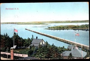 Canada Nova Scotia MARKLAND Pub by Yarmouth Portrait Co. pm1911 ~ DB