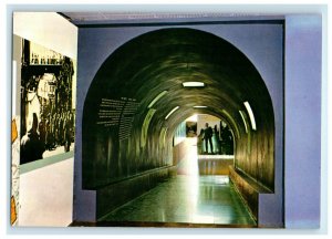 c1950s The Museum, Model of a Sewer of Warsaw Gheto Jerusalem Postcard