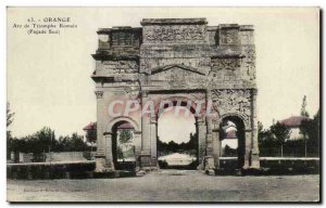 Old Postcard Orange Arr Romain De Triomphe