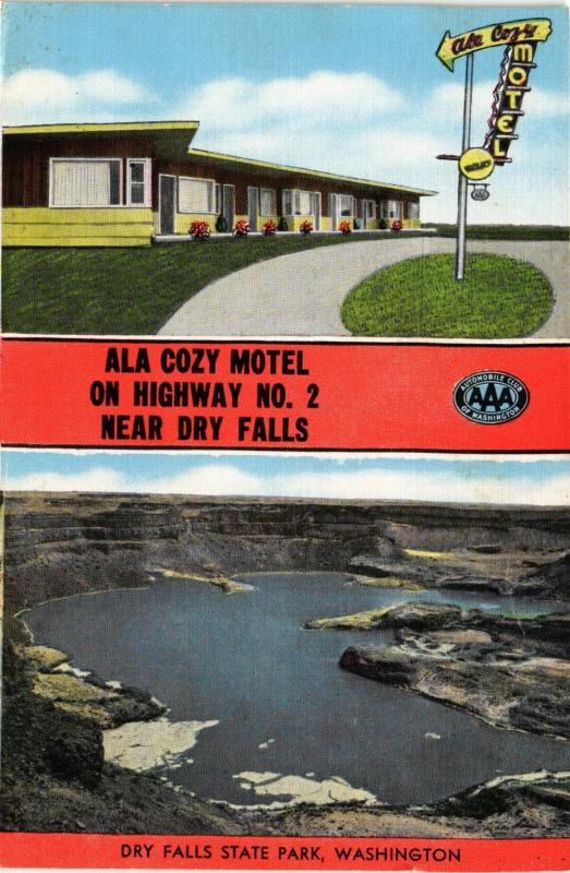 DRY FALLS STATE PARK WASHINGTON ALA COZY MOTEL