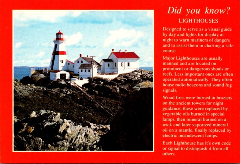 Canada New Brunswick Campobello Island Head Harbor Lighthouse
