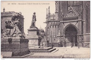 METZ, Monument Fabert devant la Cathedrale, Lorraine, France, 00-10s