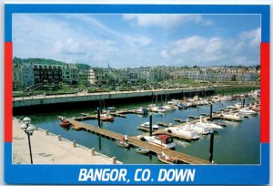 Postcard - One of the premier seaside resorts - Bangor, Northern Ireland