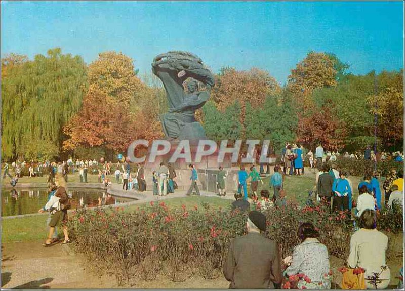 Postcard Modern Warszawa Pomnik Chopina w Parku Fryderyka Lazienkowskim Nowic...