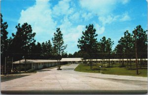 Folkston Motel Greenland Motel Georgia Vintage Postcard C127