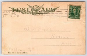 Cincinnati OH Chas McCullough Seed Co~Bags~Suspension Bridge~Globe Soap Co 1905