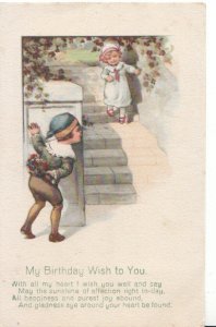 Greetings Postcard - My Birthday Wish To You - Children - Ref 4703A