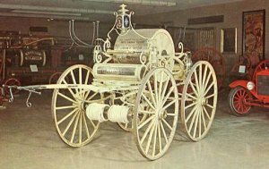 NY - Hudson.  American Museum of Firefighting,  DeGraw Hose Carriage, 1865