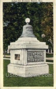 Garfield Bell Monument - Emporia, Kansas KS