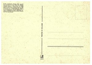 British Caledonian Boeing 320C Pratt & Whitney Passenger Plane Postcard