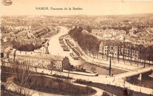 Br35853 Namur Panorama de la Sambre belgium