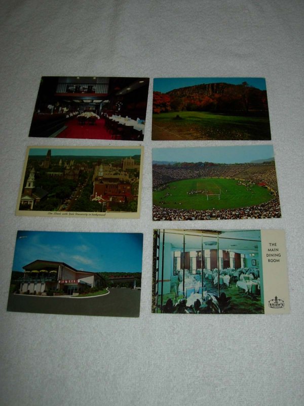 New Haven CT - Lot Of 6 Great Vintage Postcards - x0589