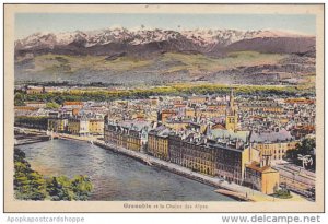 France Grenoble et la Chaine des Alpes