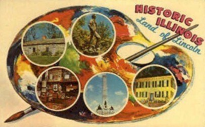 The land of Licoln - Springfield, Illinois IL