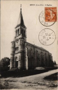 CPA SPOY Eglise (115610)