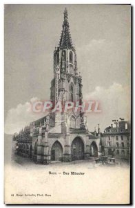 Old Postcard Bern Das Munster