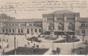 HANNOVER, Lower Saxony, Germany, PU-1914 ; Bahnhof