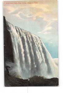 Niagara Falls New York NY Postcard 1907-1915 American Falls from Below