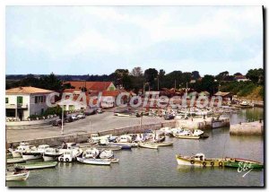 Postcard Modern Ile D'Oleron Port With Its Great Basin